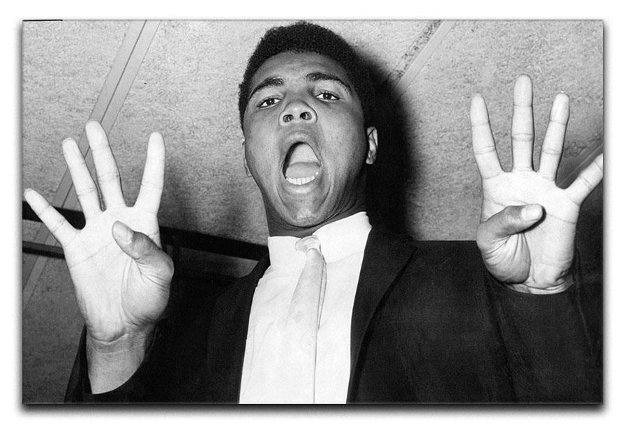 Muhammad 8 rounds Canvas Print or Poster  - Canvas Art Rocks - 1