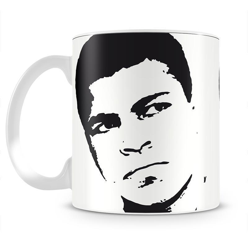 Muhammad Ali Face Pop Art Mug - Canvas Art Rocks - 2
