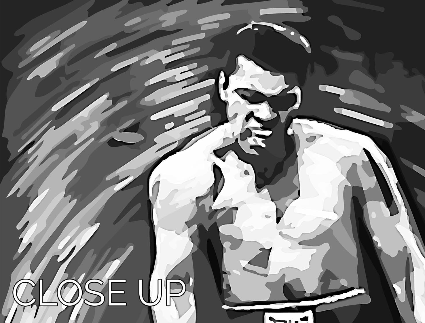Muhammad Ali Pop Art 3 Split Panel Canvas Print - Canvas Art Rocks - 3