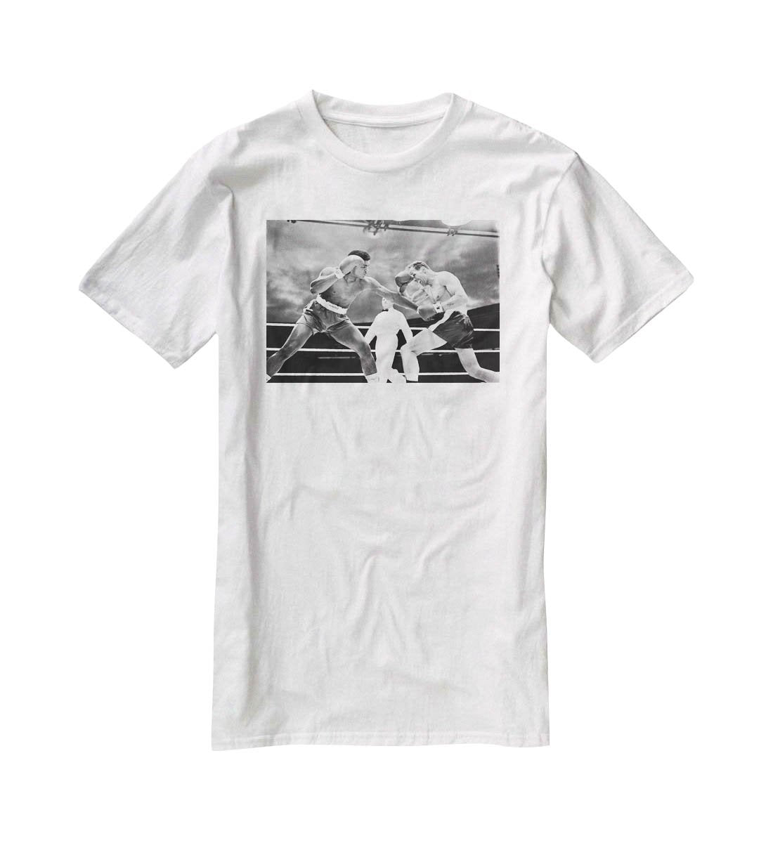 Muhammad Ali v Henry Cooper T-Shirt - Canvas Art Rocks - 5