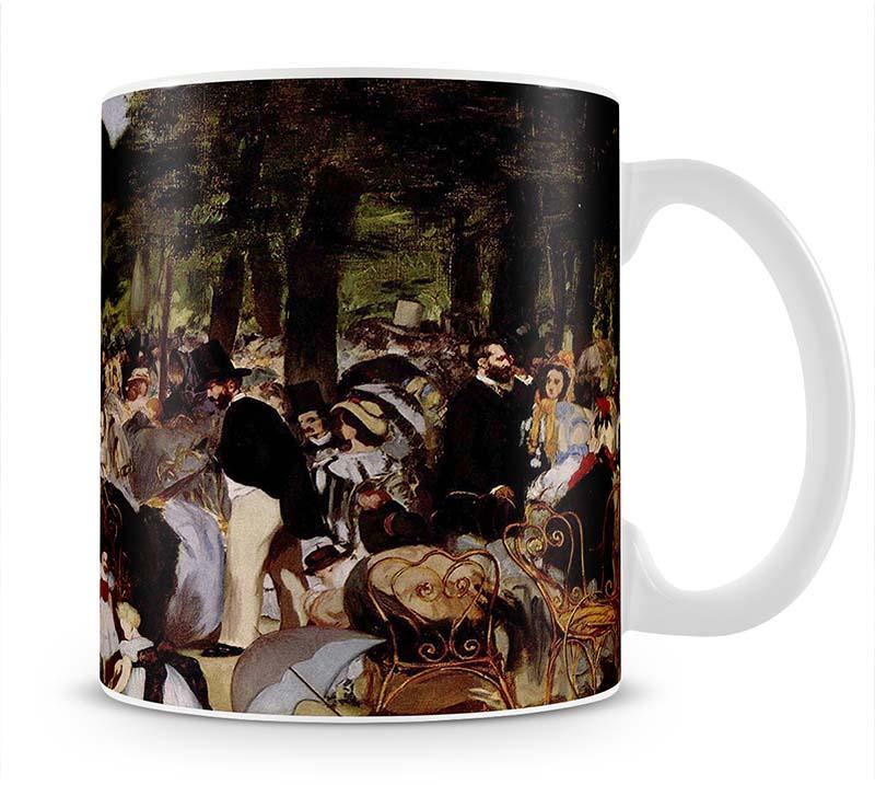 Music in Tuilerie Garden by Manet Mug - Canvas Art Rocks - 1