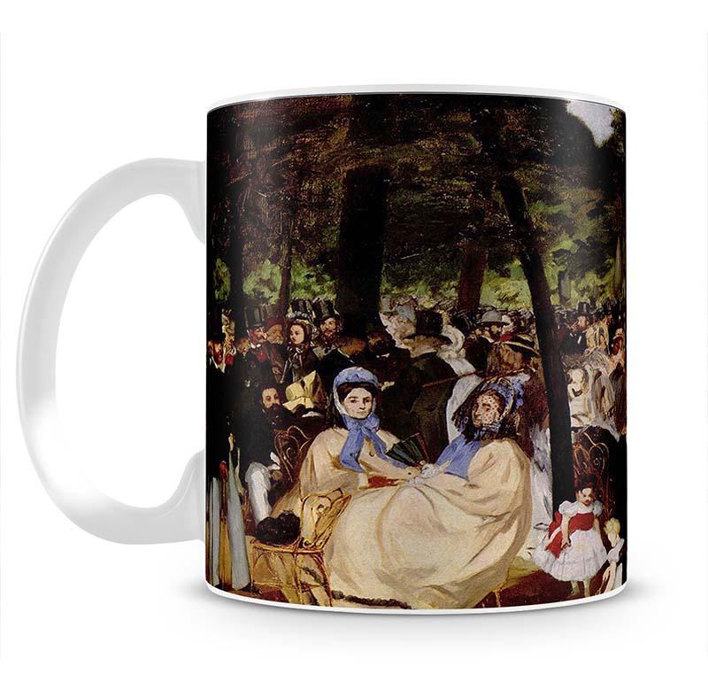 Music in Tuilerie Garden by Manet Mug - Canvas Art Rocks - 2