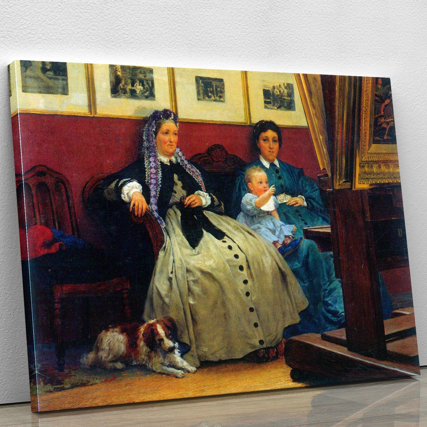 My studio by Alma Tadema Canvas Print or Poster