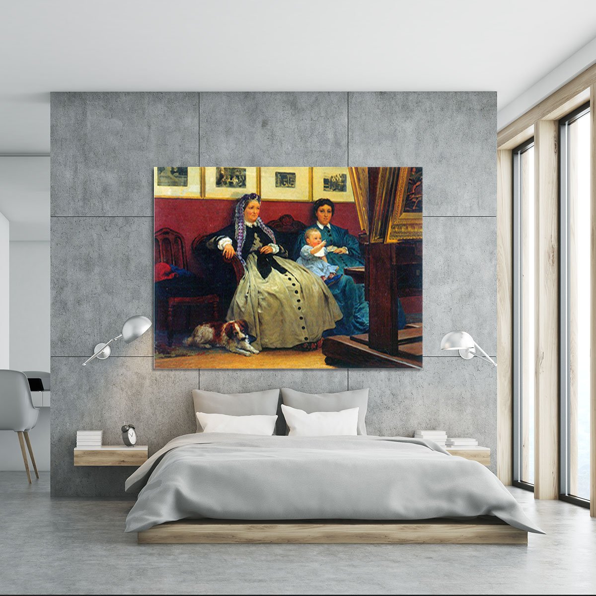My studio by Alma Tadema Canvas Print or Poster