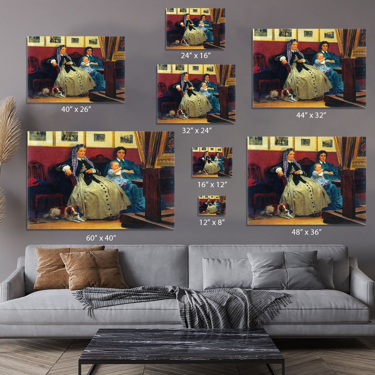 My studio by Alma Tadema Canvas Print or Poster