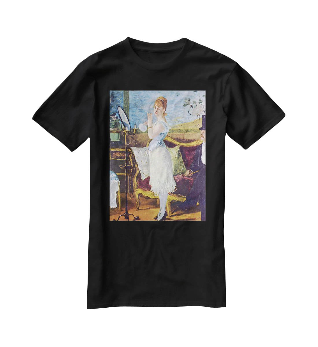 Nana by Manet T-Shirt - Canvas Art Rocks - 1