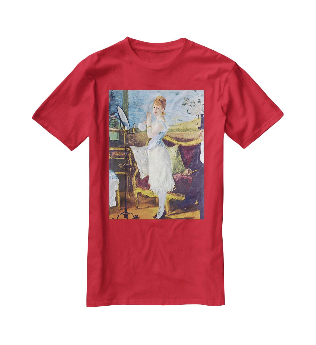 Nana by Manet T-Shirt - Canvas Art Rocks - 4