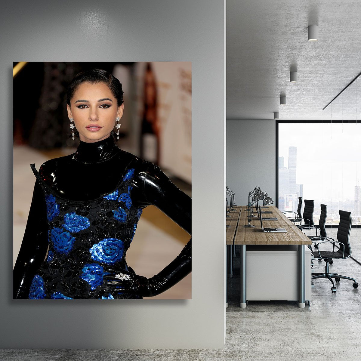 Naomi Scott Canvas Print or Poster