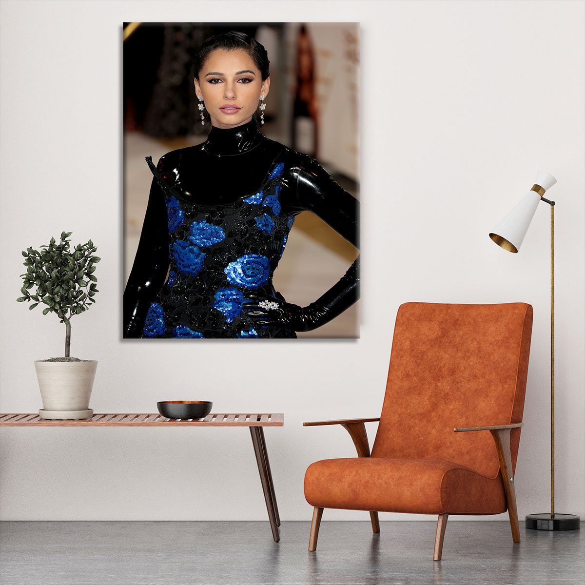 Naomi Scott Canvas Print or Poster