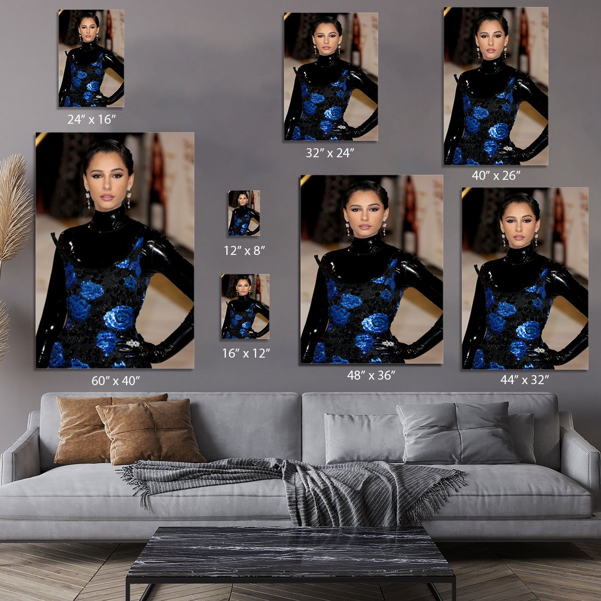 Naomi Scott Canvas Print or Poster