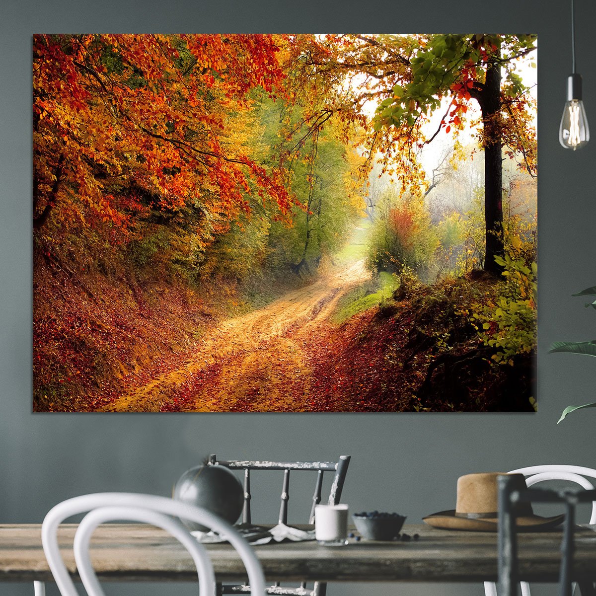 Natural Road Canvas Print or Poster