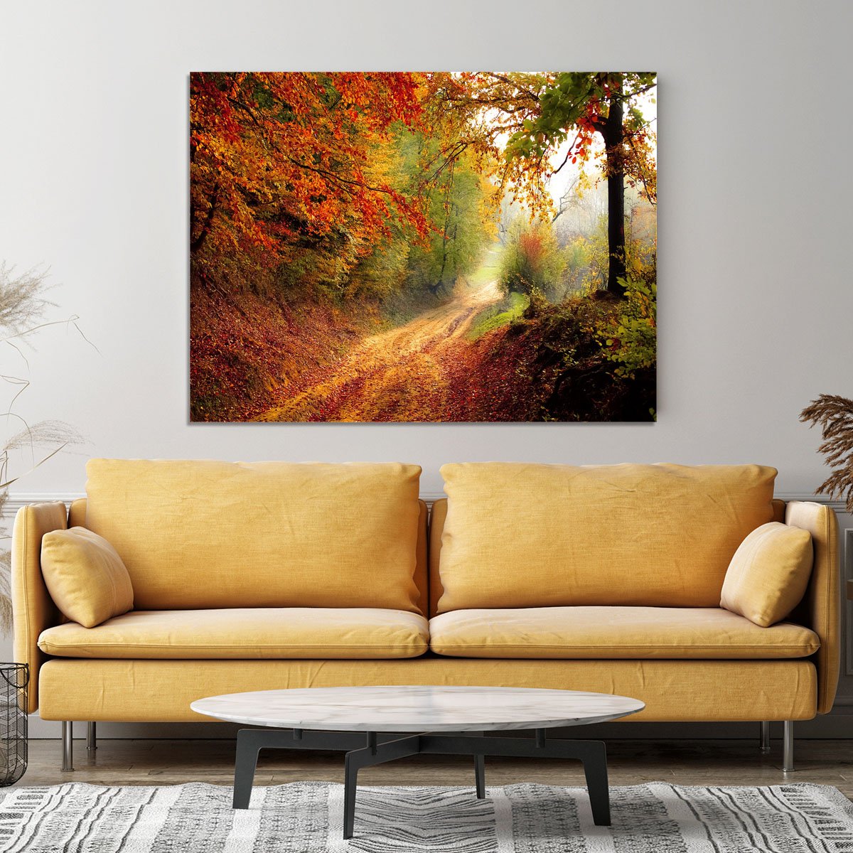 Natural Road Canvas Print or Poster