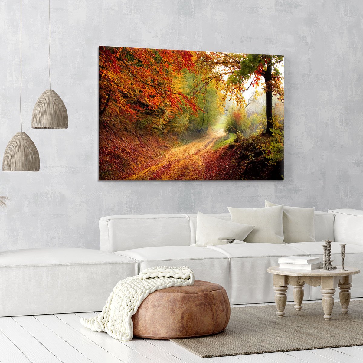 Natural Road Canvas Print or Poster