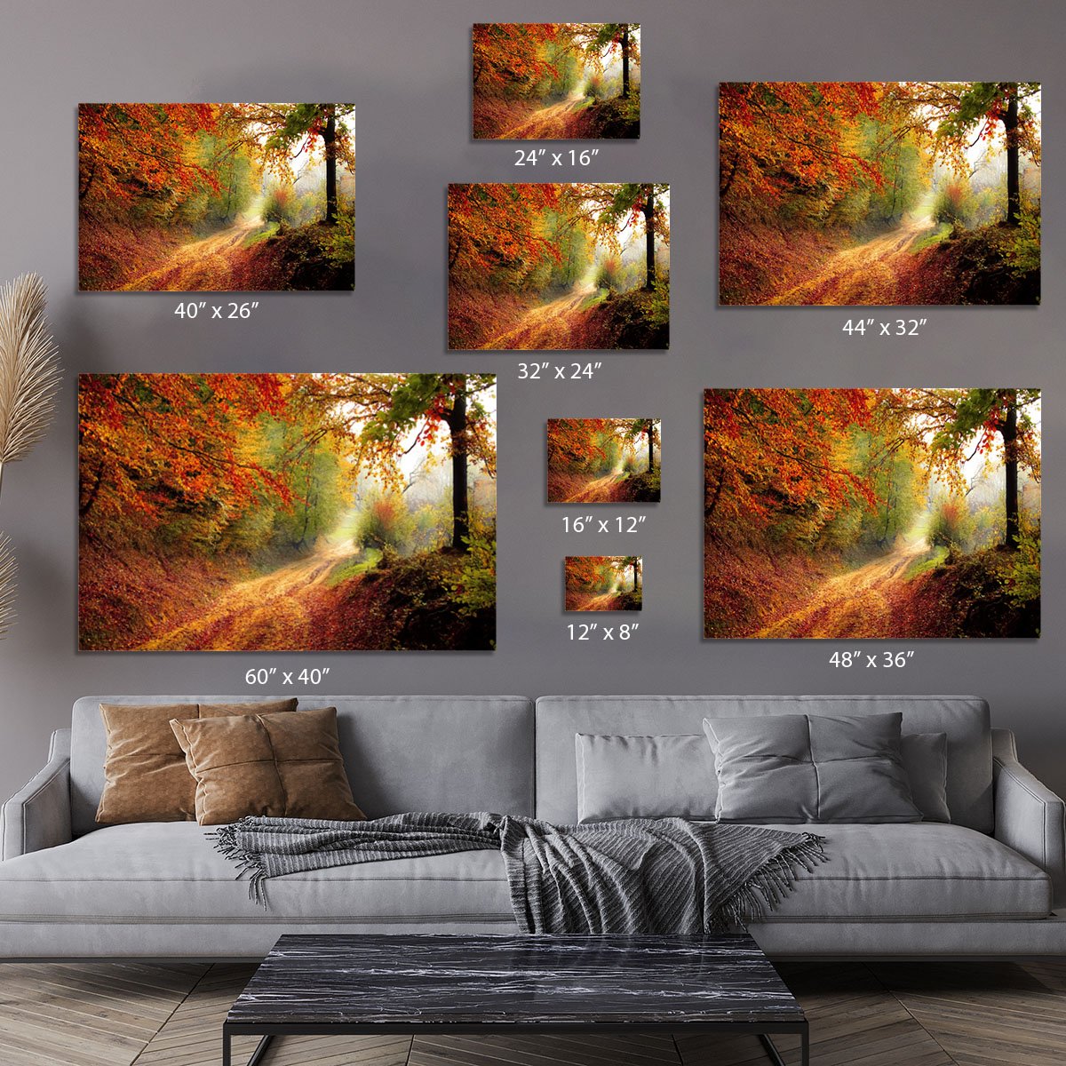Natural Road Canvas Print or Poster