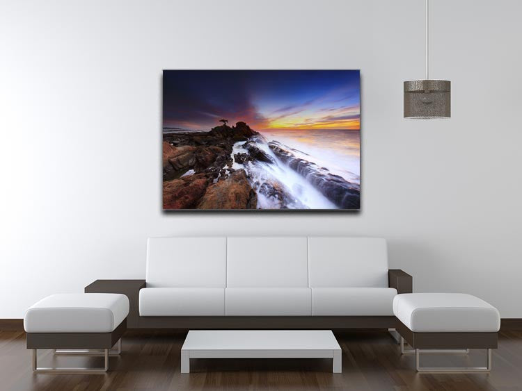 Sea Rocks Print - Canvas Art Rocks - 4