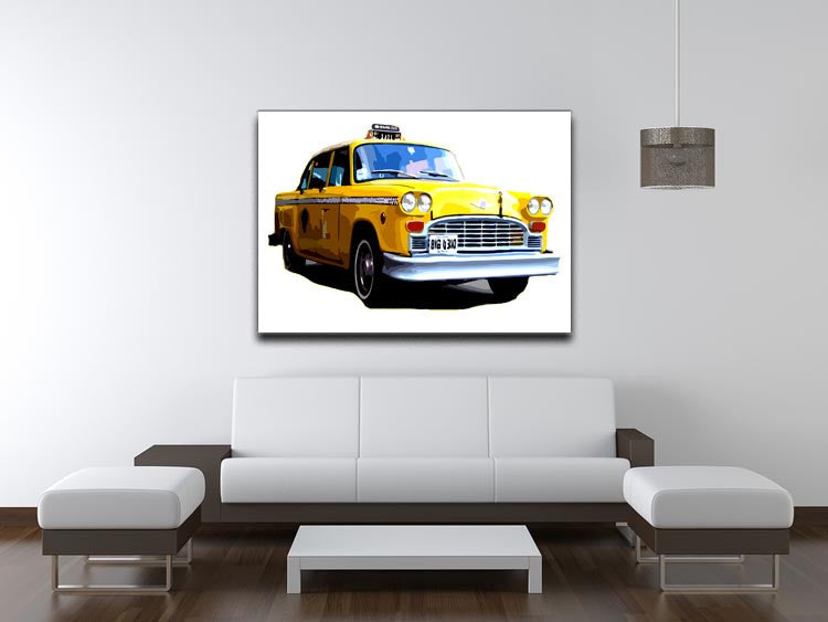 New York Taxi Print - Canvas Art Rocks - 4