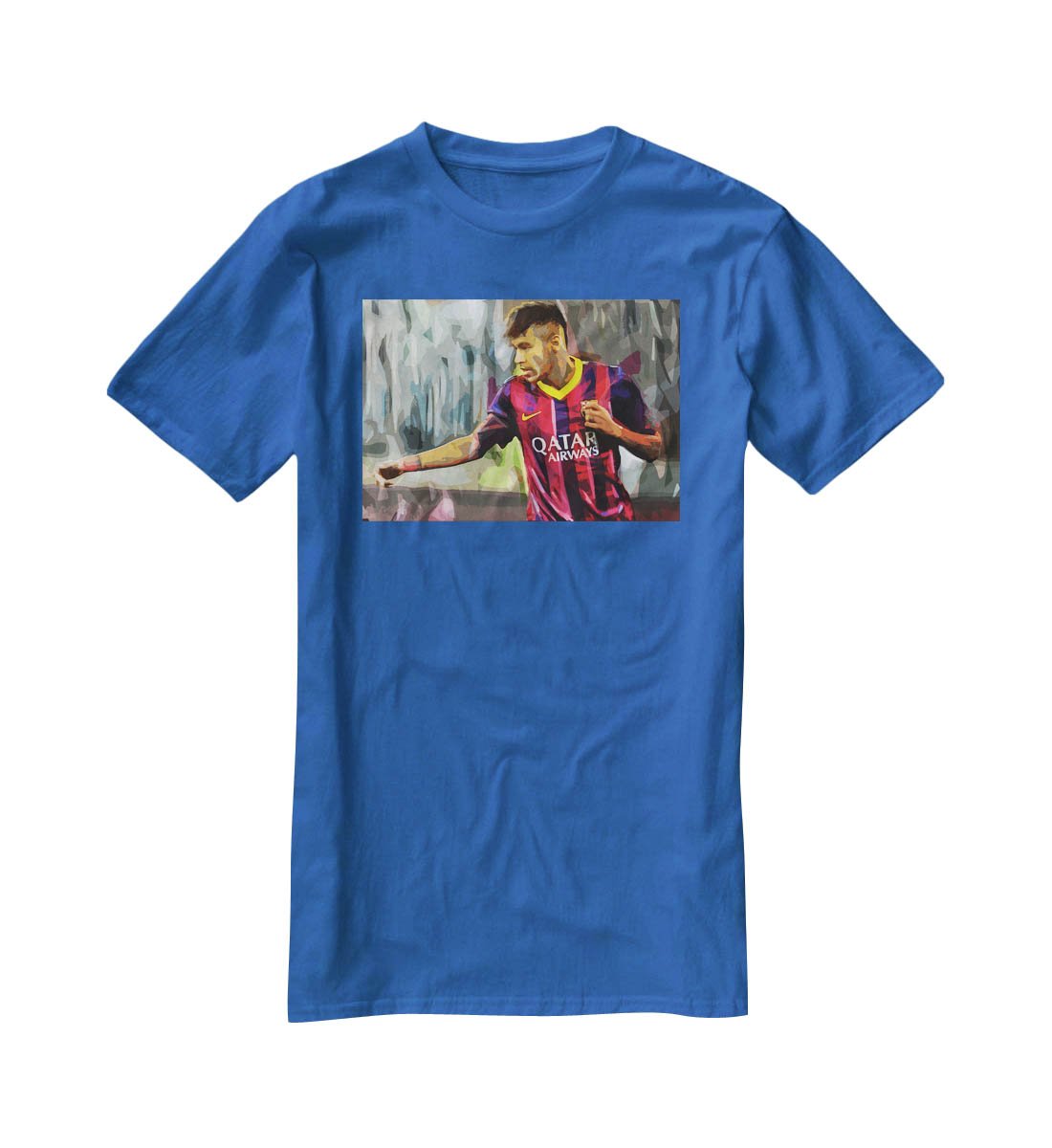 Neymar T-Shirt - Canvas Art Rocks - 2