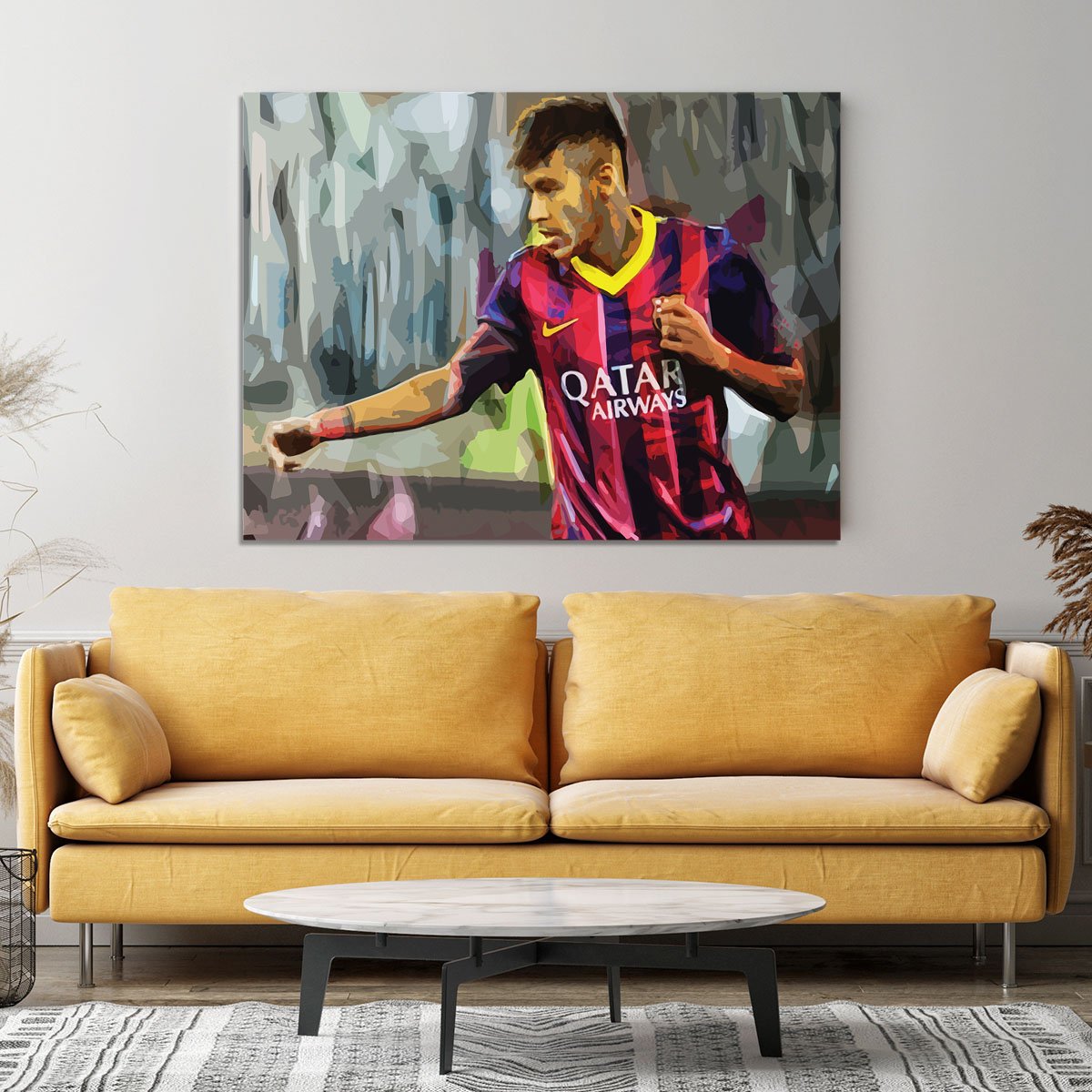 Neymar Canvas Print or Poster