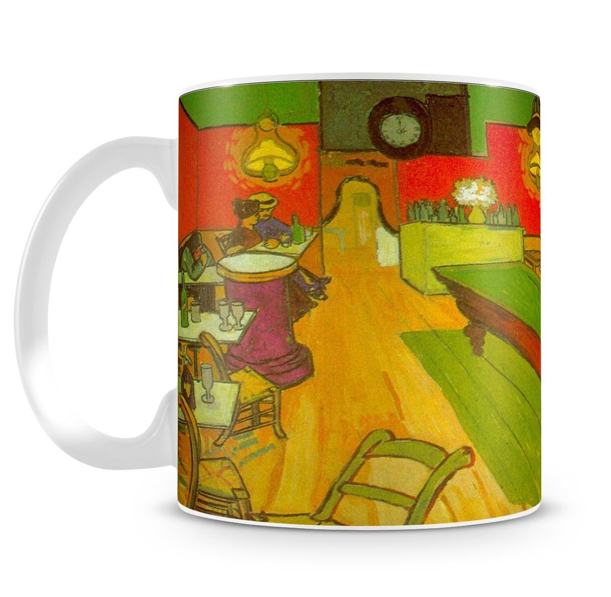 Night Cafe 2 Mug - Canvas Art Rocks - 4