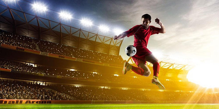 Night stadium background panorama Wall Mural Wallpaper