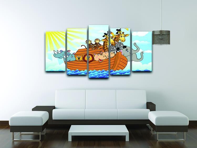 Noah Ark 5 Split Panel Canvas - Canvas Art Rocks - 3
