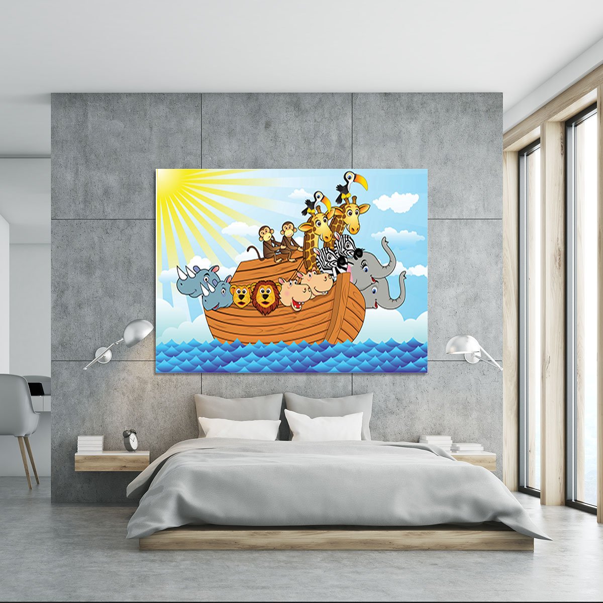Noah Ark Canvas Print or Poster