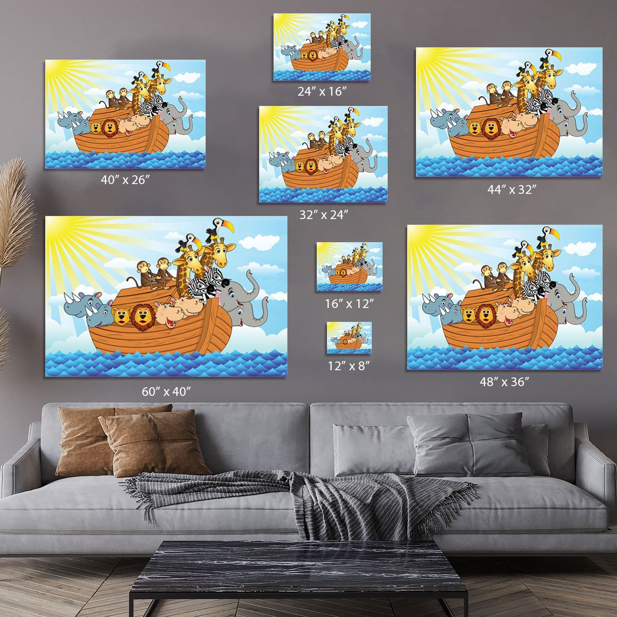 Noah Ark Canvas Print or Poster