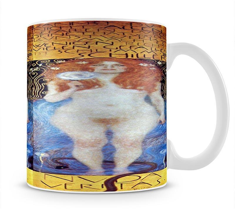 Nuda Veritas Naked Truth by Klimt Mug - Canvas Art Rocks - 1