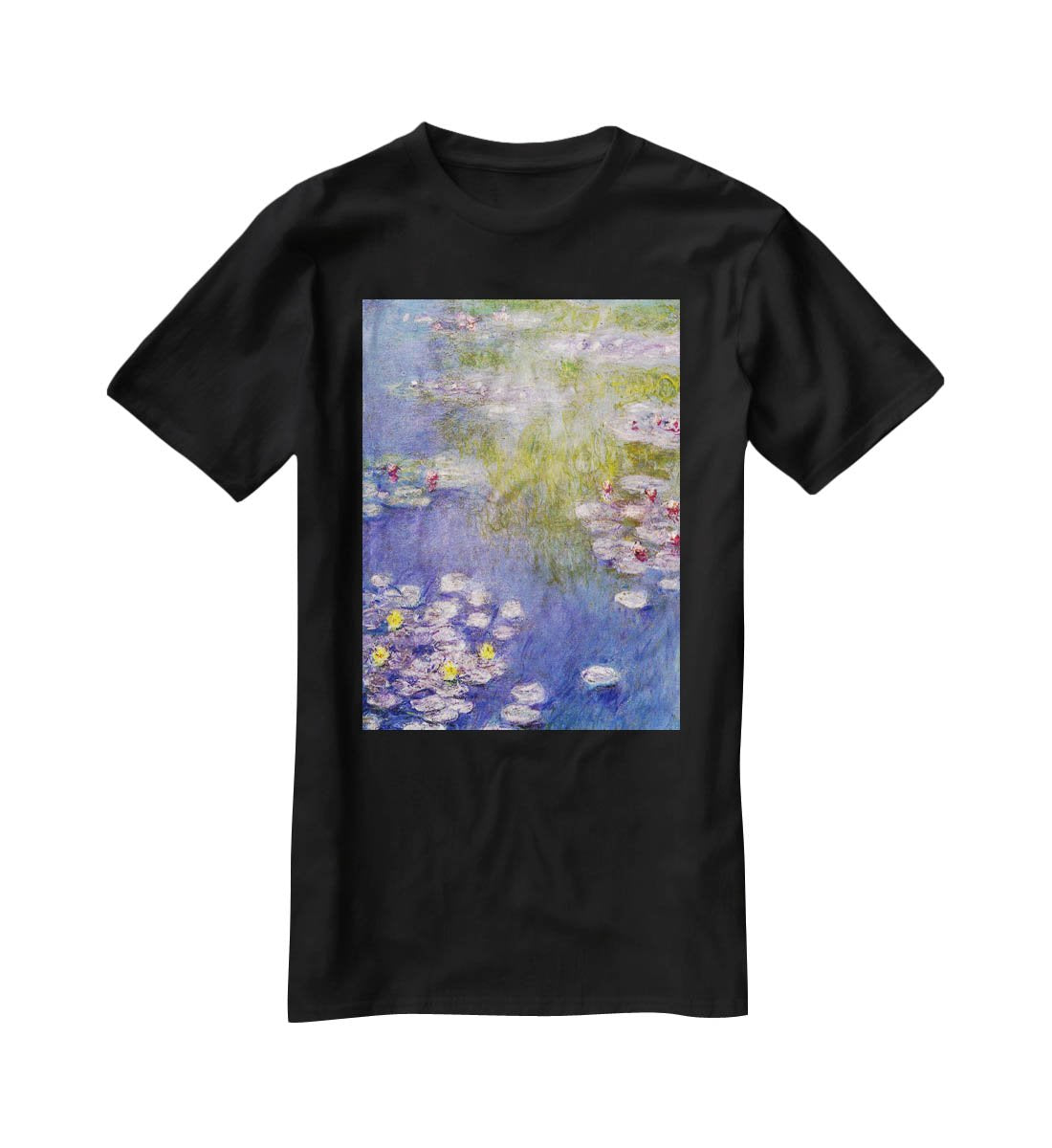 Nympheas at Giverny T-Shirt - Canvas Art Rocks - 1