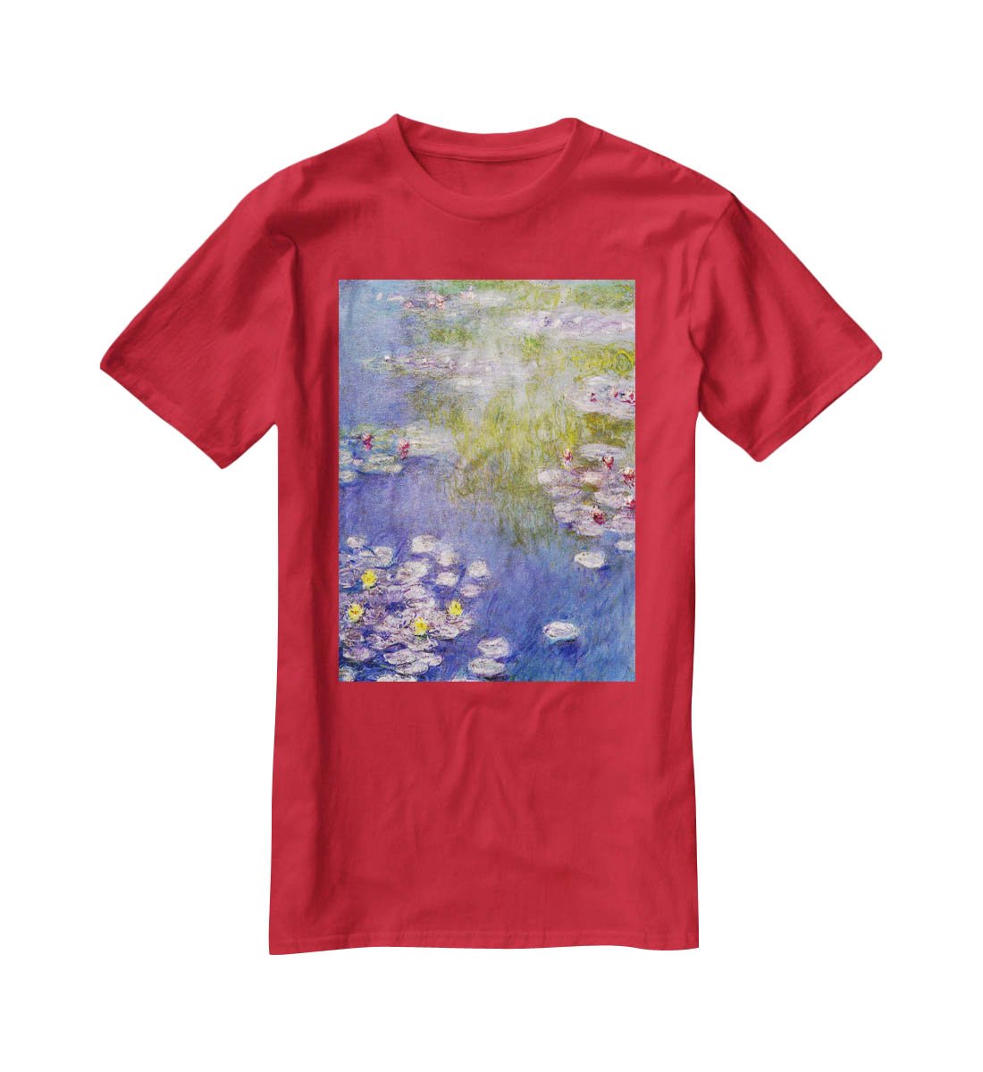 Nympheas at Giverny T-Shirt - Canvas Art Rocks - 4