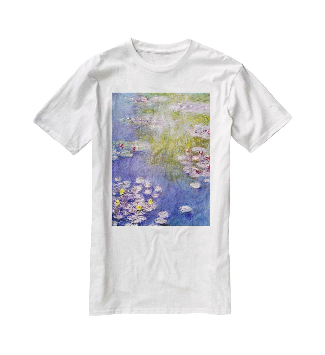 Nympheas at Giverny T-Shirt - Canvas Art Rocks - 5