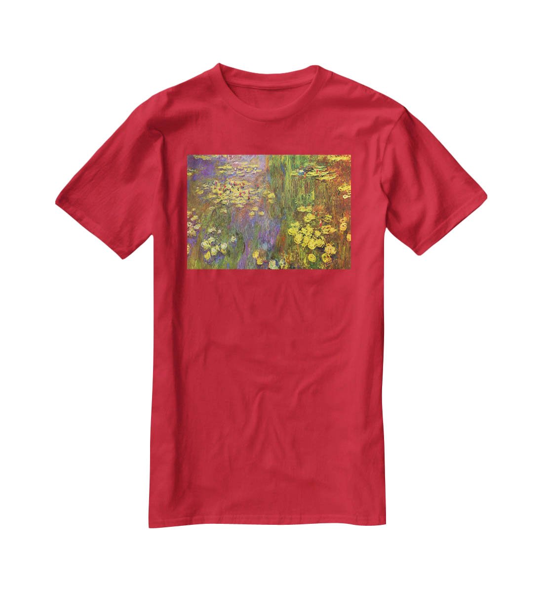 Nympheas water plantes T-Shirt - Canvas Art Rocks - 4