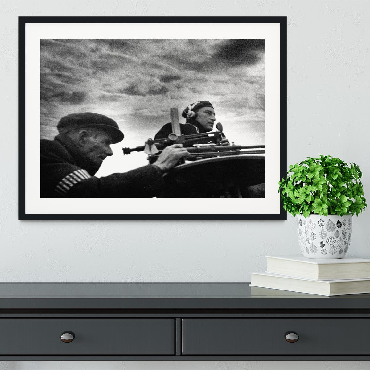 Observer listening post Framed Print - Canvas Art Rocks - 1