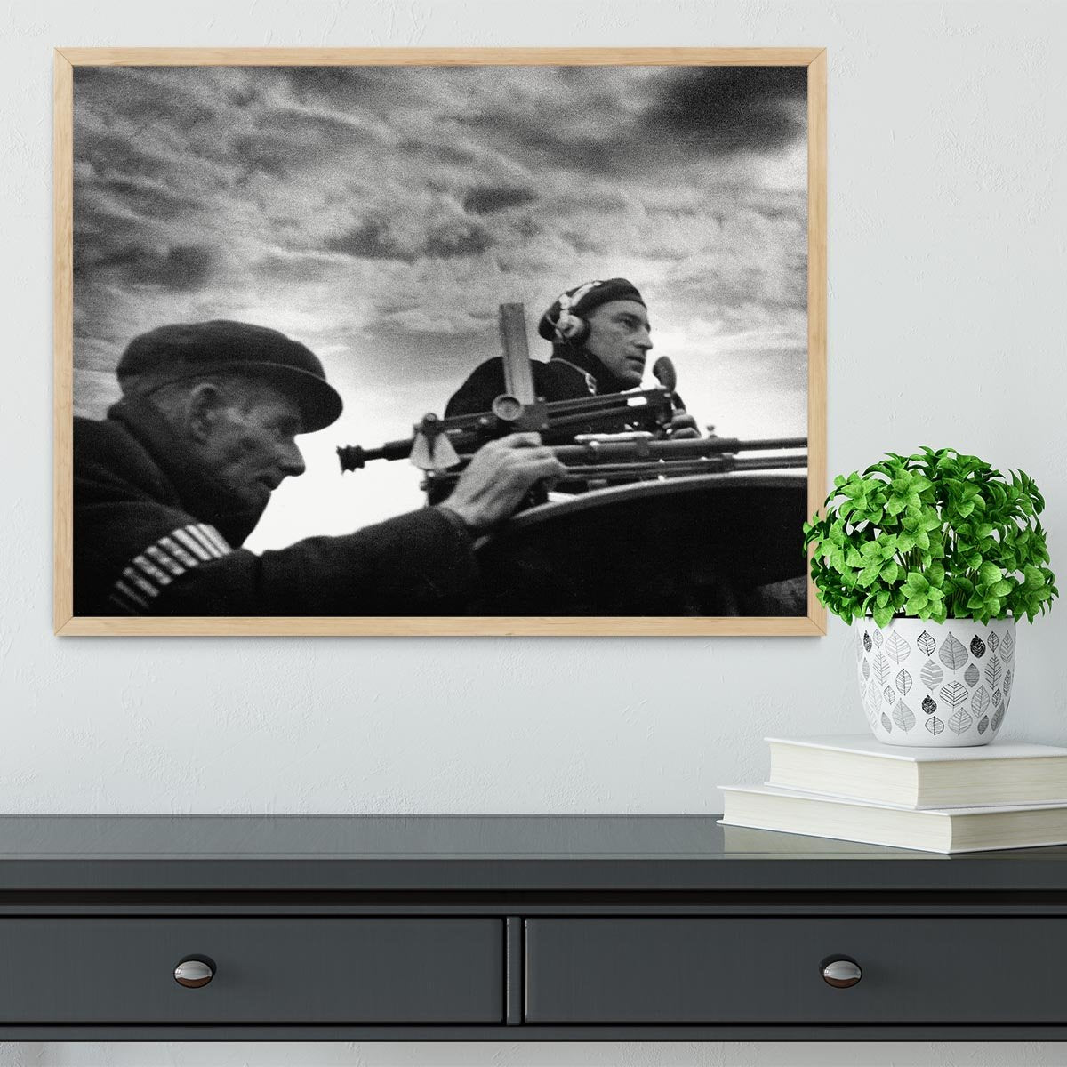 Observer listening post Framed Print - Canvas Art Rocks - 4