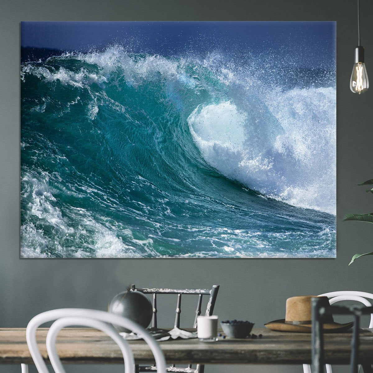 Ocean wave Canvas Print or Poster