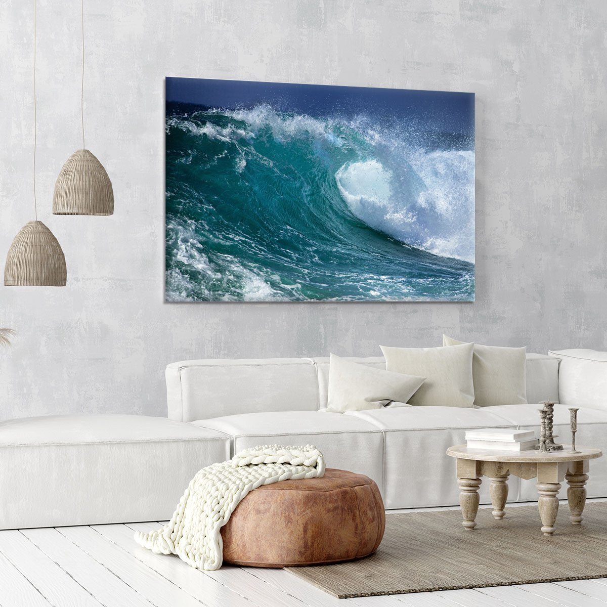 Ocean wave Canvas Print or Poster