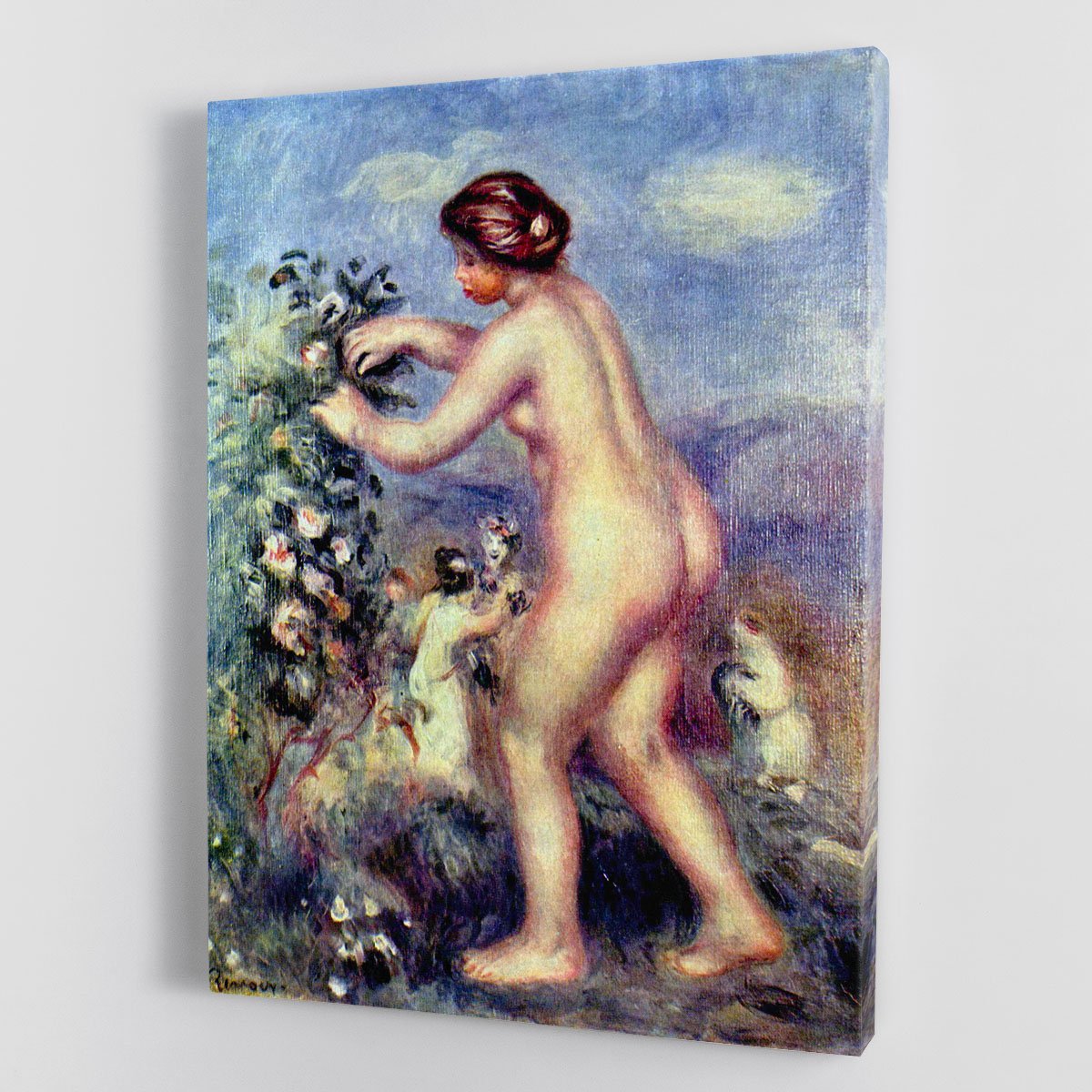 Ode to flower after Anakreon by Renoir Canvas Print or Poster