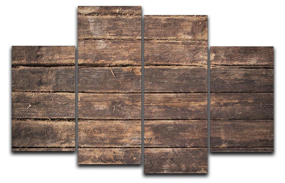 Old Panels 4 Split Panel Canvas - Canvas Art Rocks - 1