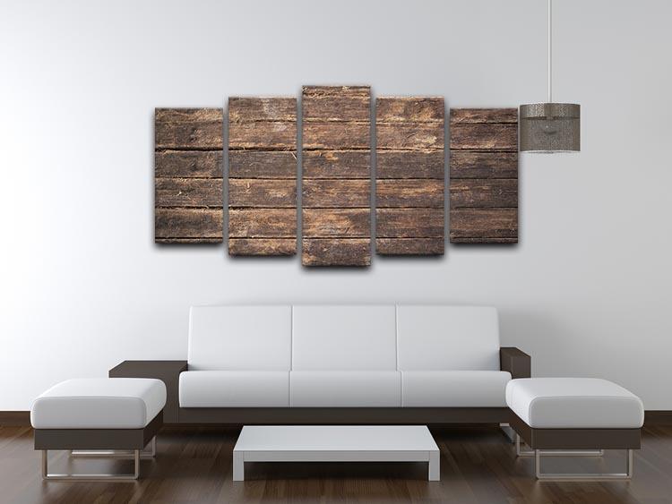 Old Panels 5 Split Panel Canvas - Canvas Art Rocks - 3