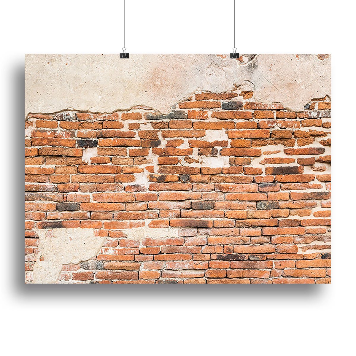 Old brick wall texture Canvas Print or Poster