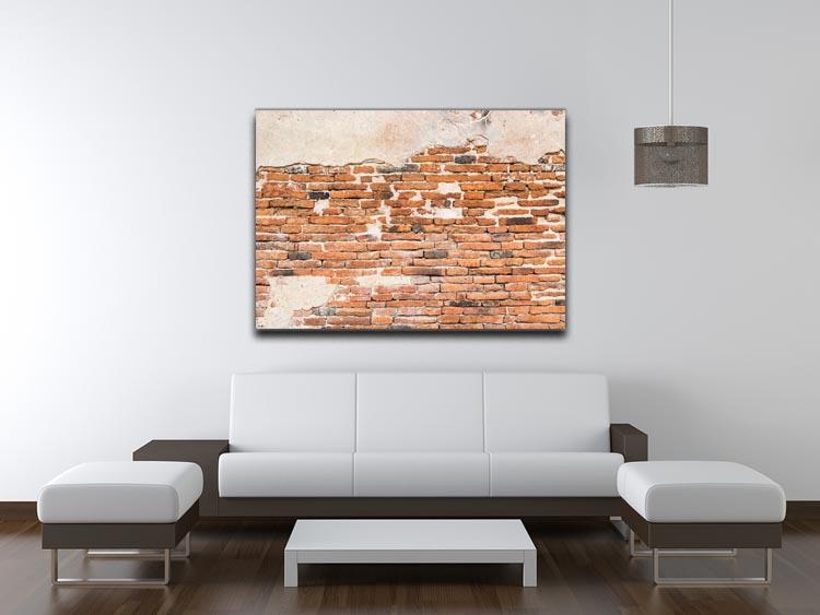 Old brick wall texture Canvas Print or Poster - Canvas Art Rocks - 4