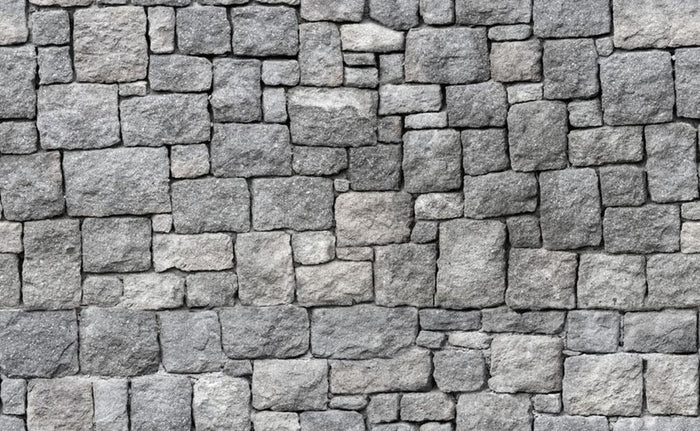 Old gray stone wall Wall Mural Wallpaper