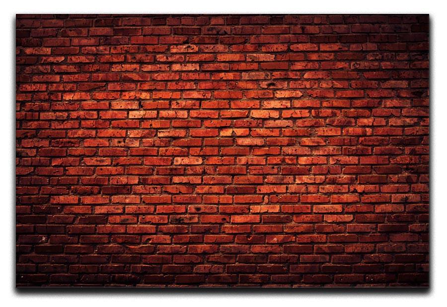 Old grunge brick Canvas Print or Poster - Canvas Art Rocks - 1
