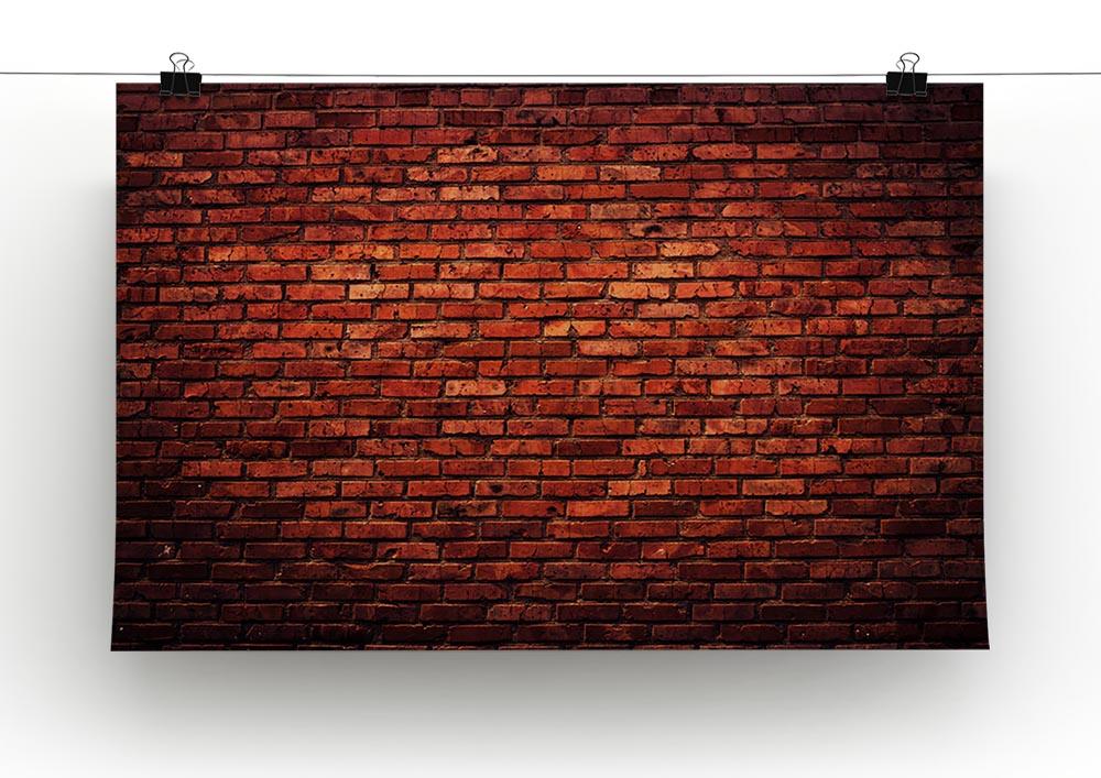 Old grunge brick Canvas Print or Poster - Canvas Art Rocks - 2