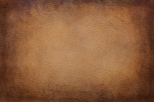 Old vintage brown leather Wall Mural Wallpaper - Canvas Art Rocks - 1