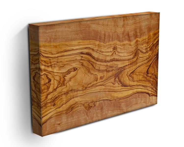Olive tree wood slice Canvas Print or Poster - Canvas Art Rocks - 3