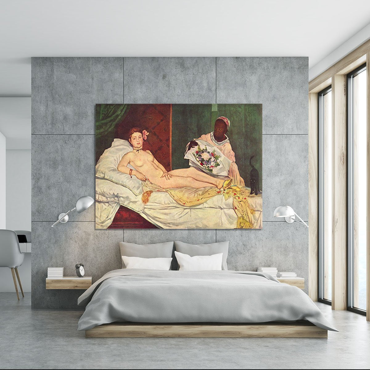 Olympia 1 by Manet Canvas Print or Poster