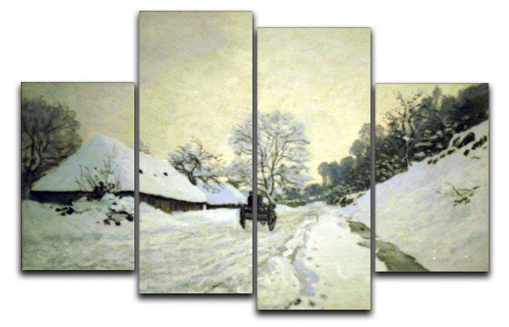 Orsay Brut By Manet 4 Split Panel Canvas  - Canvas Art Rocks - 1