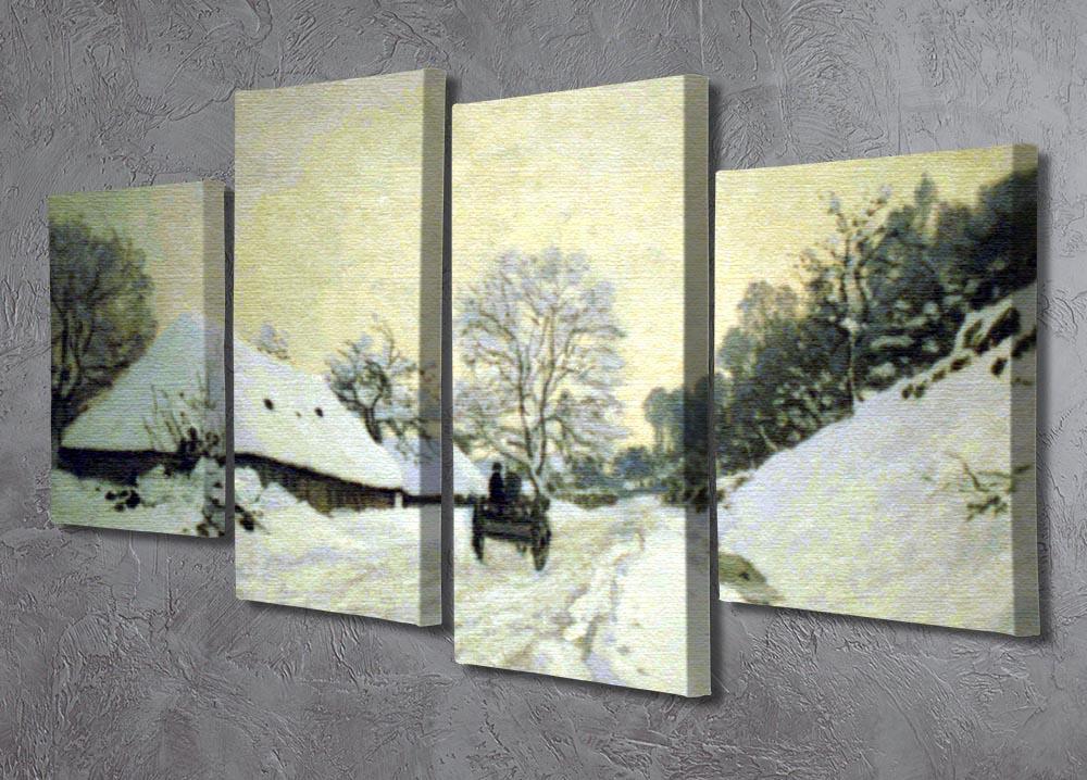 Orsay Brut By Manet 4 Split Panel Canvas - Canvas Art Rocks - 2