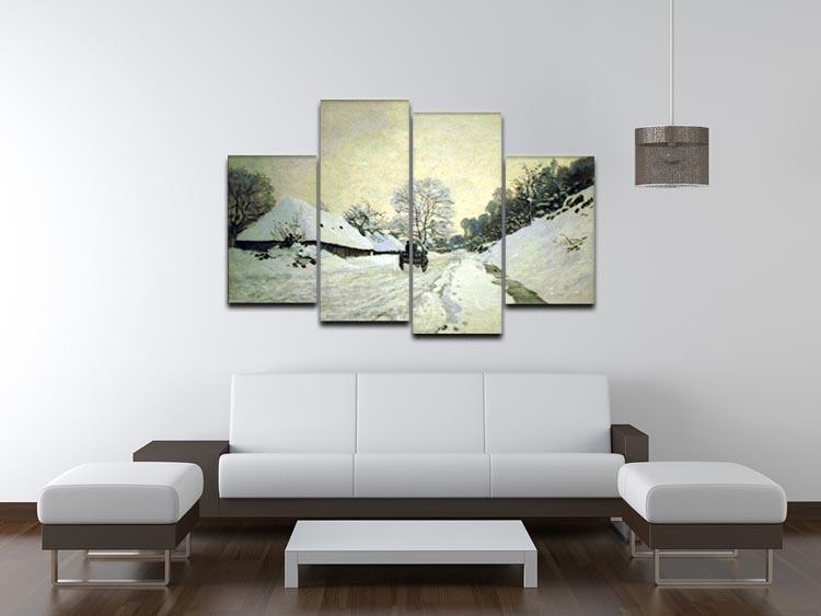 Orsay Brut By Manet 4 Split Panel Canvas - Canvas Art Rocks - 3